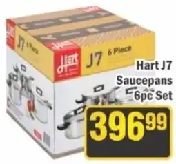 J&E Cash and Carry Hart J7 Saucepans offer