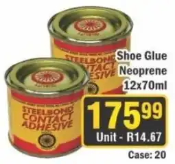 J&E Cash and Carry Shoe Glue Neoprene offer