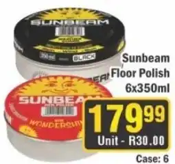 J&E Cash and Carry Sunbeam Floor Polish offer
