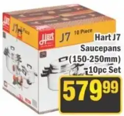 J&E Cash and Carry Hart J7 Saucepans offer