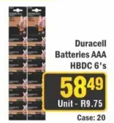 J&E Cash and Carry Duracell Batteries AAA offer