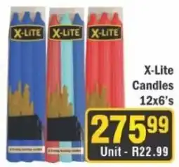 J&E Cash and Carry X-Lite Candles offer