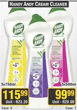 J&E Cash and Carry HANDY ANDY CREAM CLEANER offer