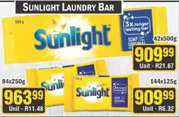 J&E Cash and Carry Sunlight Laundry Bar offer