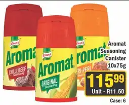 J&E Cash and Carry Knorr Aromat Seasoning offer