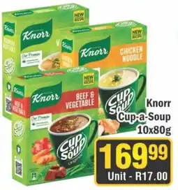 J&E Cash and Carry Knorr Cup-a-Soup offer