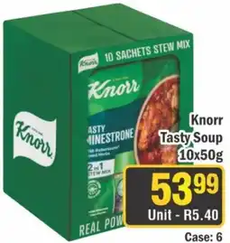 J&E Cash and Carry Knorr Tasty Soup offer