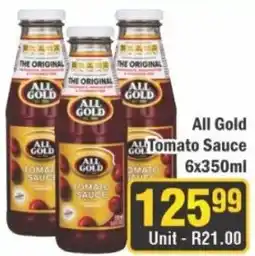 J&E Cash and Carry All Gold Tomato Sauce offer