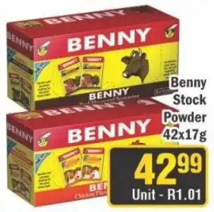 J&E Cash and Carry Benny Powder offer