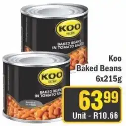 J&E Cash and Carry Koo Baked Beans offer