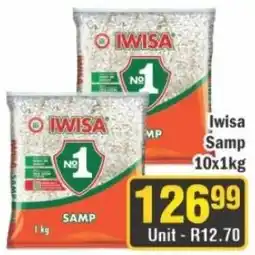 J&E Cash and Carry Iwisa Samp offer