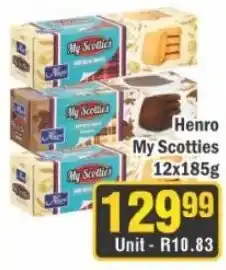 J&E Cash and Carry Henro My Scotties offer