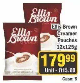 J&E Cash and Carry Ellis Brown Creamer Pouches offer