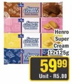 J&E Cash and Carry Henro Super Cream offer