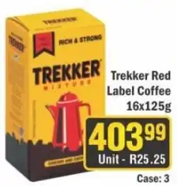 J&E Cash and Carry Trekker Red Label Coffee offer