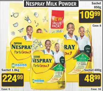 J&E Cash and Carry Nestle Nespray Milk Powder offer