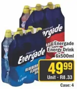 J&E Cash and Carry Energade Energy Drink offer