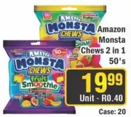 J&E Cash and Carry Amazon Monsta Chews offer