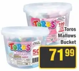 J&E Cash and Carry Toros Mallows Bucket offer