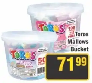 J&E Cash and Carry Toros Mallows Bucket offer