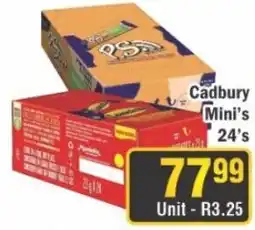 J&E Cash and Carry Cadbury Mini's offer
