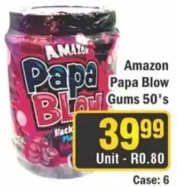 J&E Cash and Carry Amazon Papa Blow Gums 50's offer