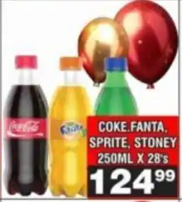 Advance Cash n Carry Coke.Fanta, Sprite, Stoney offer