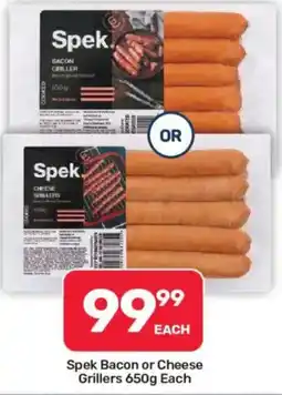 Pick n Pay Hypermarket Spek Bacon or Cheese Grillers offer
