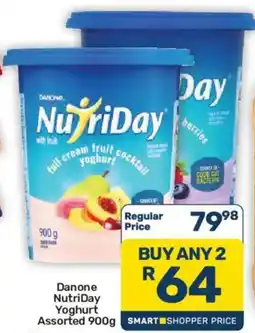 Pick n Pay Hypermarket Danone NutriDay Yoghurt Assorted offer