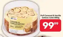 Pick n Pay Hypermarket Black n Bay Caramel & Vanilla Gateau offer