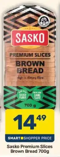 Pick n Pay Hypermarket Sasko Premium Slices Brown Bread offer