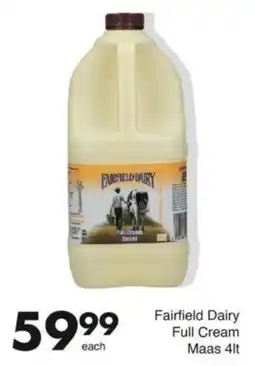 Save Fairfield Dairy Full Cream Maas offer