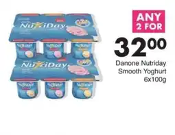 Save Danone Nutriday Smooth Yoghurt offer