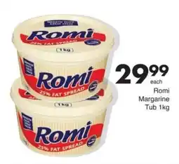 Save Romi Margarine offer