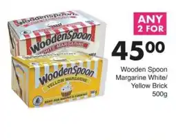 Save Wooden Spoon Margarine White/ Yellow Brick offer