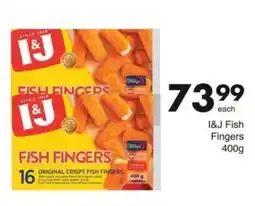 Save I&J Fish Fingers offer