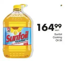 Save Sunfoil Cooking Oil offer