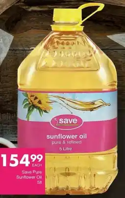 Save Save Pure Sunflower Oil offer