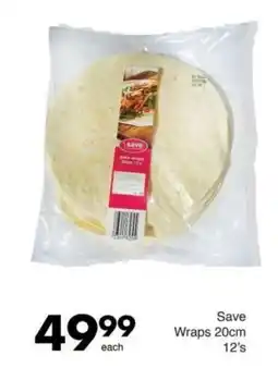Save Save Wraps offer