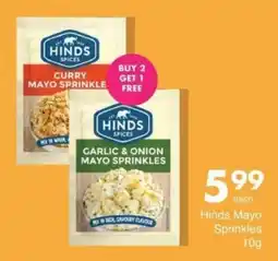 Save Hinds Mayo Sprinkles offer