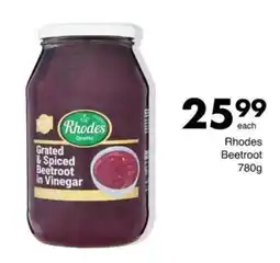 Save Rhodes Grated & Spiced Beetroot in Vinegar offer