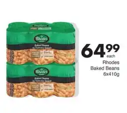 Save Rhodes Baked Beans in Tomato Sauce offer