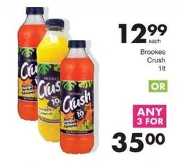 Save Brookes Crush offer