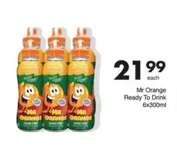 Save Mr Orange Ready To Drink offer