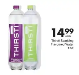 Save Thirsti Sparkling Flavoured Water offer