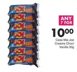 Save Casa Mia Joe Creams Choc/ Vanilla offer