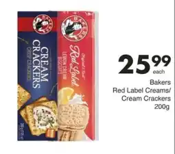 Save Bakers Red Label Creams/Cream Crackers offer