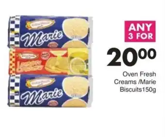 Save Oven Fresh Creams /Marie Biscuits offer