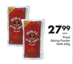 Save Royal Baking Powder Refill offer