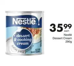 Save Nestlé Dessert Cream offer